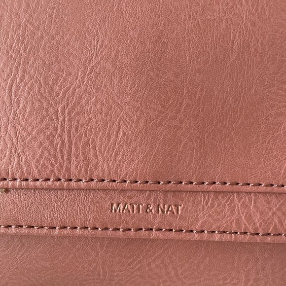 Matt and Nat Rose/Clay-Coloured Crossbody Purse - Picture 2 of 4